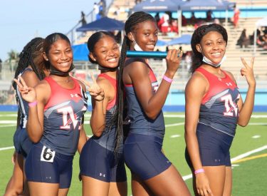 Relay Girls 375x275 - Louie Bing Track Classic Page